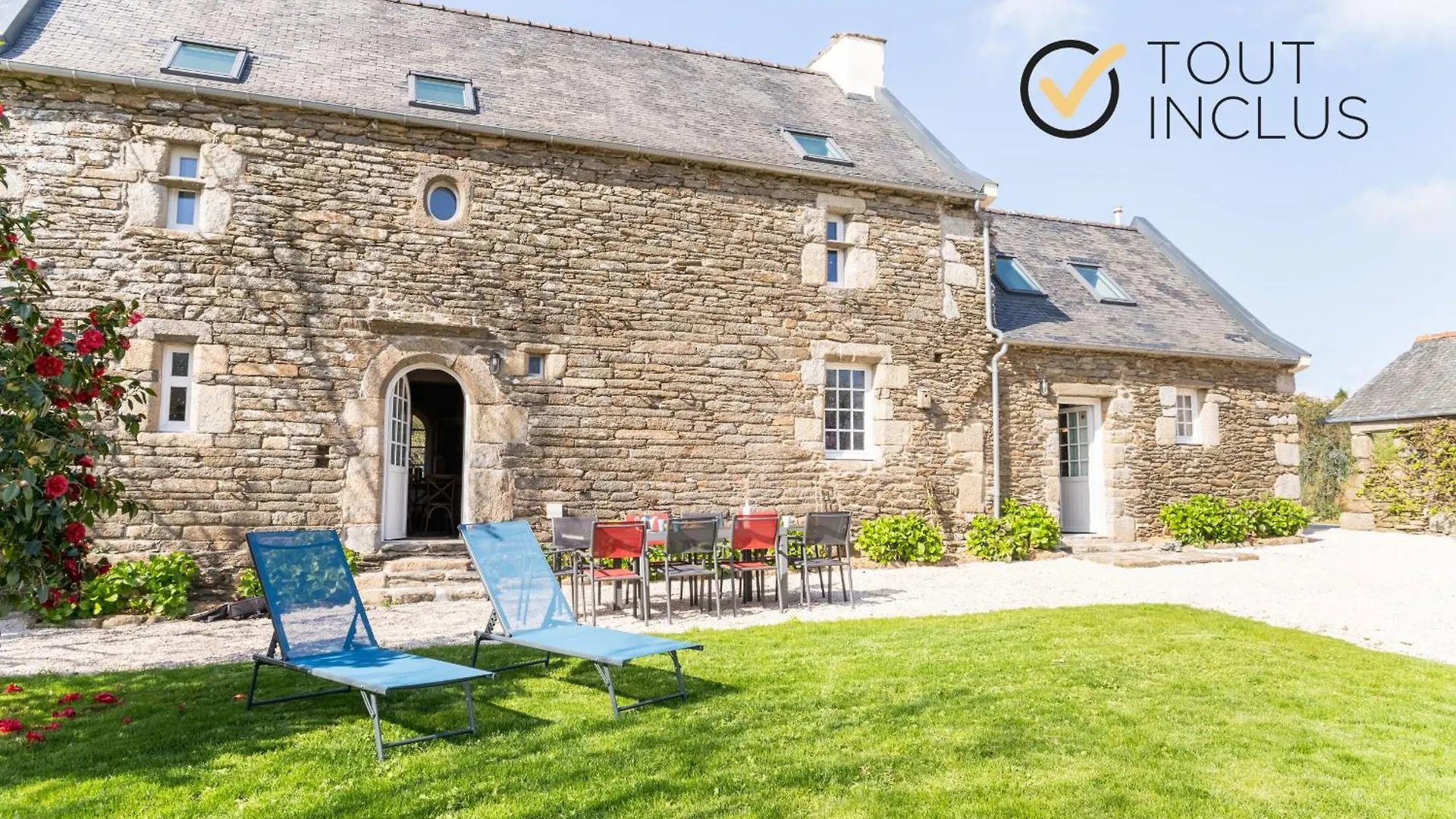 Ty Laouen - Maison Bretonne De Charme Avec Sauna Plougonvelin